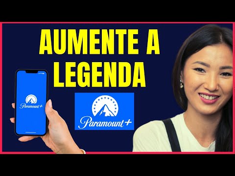 COMO AUMENTAR O TAMANHO DA LEGENDA NO PARAMOUNT PLUS PELO CELULAR #P4