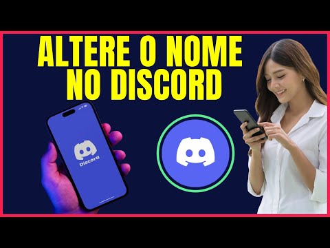 COMO ALTERAR O NOME DE EXIBIÇÃO NO DISCORD PELO CELULAR #DD4