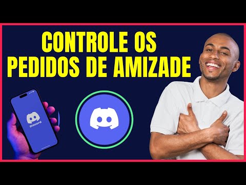COMO CONTROLAR OS PEDIDOS DE AMIZADE NO DISCORD NO CELULAR #DD4