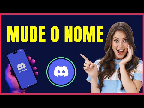 COMO MUDAR O NOME NO DISCORD NO CELULAR #DD4