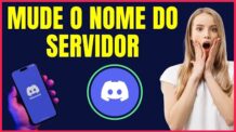 COMO MUDAR O NOME DO SERVIDOR NO DISCORD PELO CELULAR #DD4