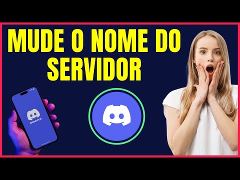 COMO MUDAR O NOME DO SERVIDOR NO DISCORD PELO CELULAR #DD4