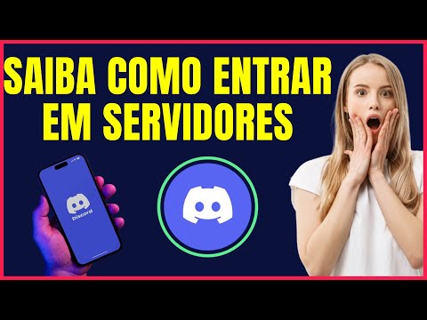 COMO ENTRAR EM SERVIDORES DO DISCORD NO CELULAR #DD4