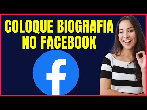 COMO COLOCAR UMA BIOGRAFIA NO FACEBOOK #FCBOK4