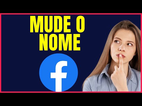 COMO MUDAR O NOME DO FACEBOOK NO CELULAR #FCBOK4