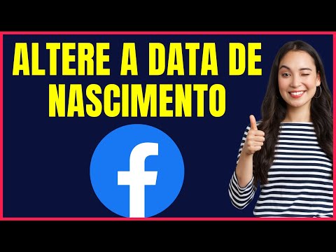 COMO ALTERAR A DATA DE NASCIMENTO NO FACEBOOK PELO CELULAR #FCBOK4