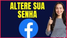 COMO ALTERAR A SENHA DO FACEBOOK PELO CELULAR #FCBOK4