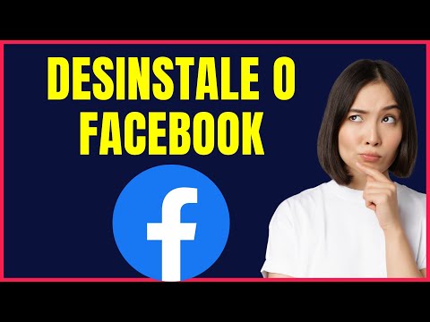 COMO DESINSTALAR O FACEBOOK DO CELULAR #FCBOK4