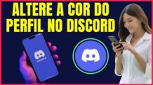 COMO ALTERAR A COR DO PERFIL DO DISCORD NO CELULAR #DD4