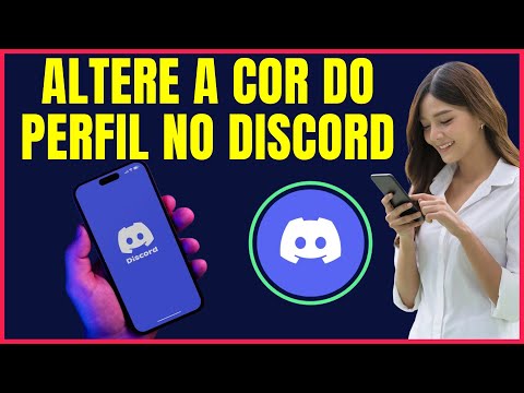 COMO ALTERAR A COR DO PERFIL DO DISCORD NO CELULAR #DD4