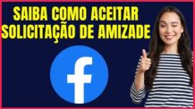 COMO ACEITAR SOLICITAÇÃO DE AMIZADE NO FACEBOOK THETT04