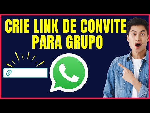 COMO CRIAR LINK DE CONVITE PARA GRUPOS NO WHASAPP