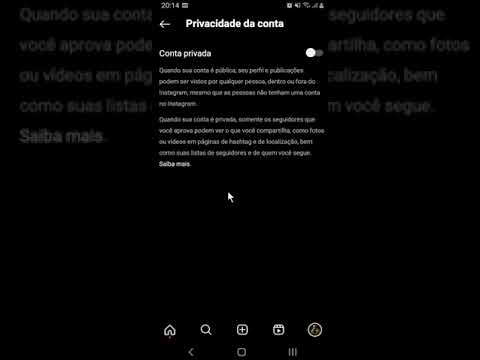 COMO COLOCAR A CONTA PRIVADA NO INSTAGRAM 4