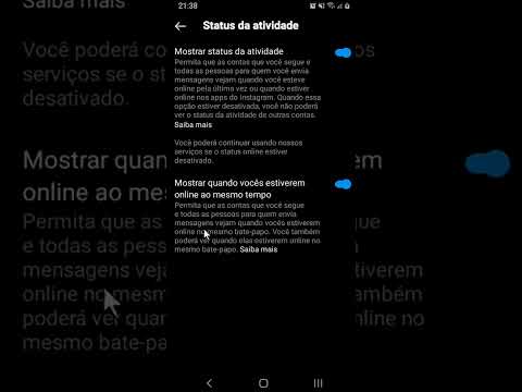 COMO DESATIVAR O ONLINE DO INSTAGRAM 4