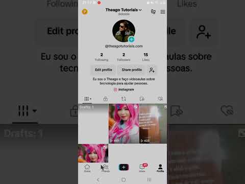 COMO COLOCAR O TIKTOK EM PORTUGUES 4