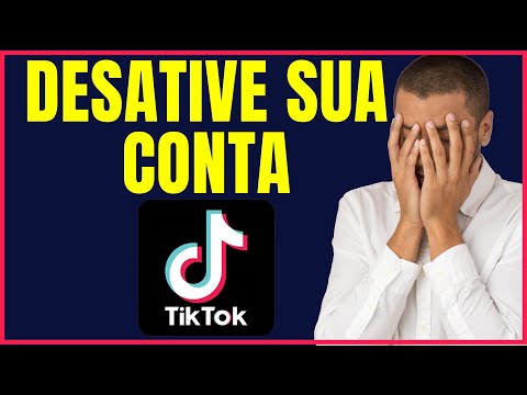 COMO DESATIVAR CONTA DO TIKTOK 4