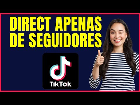 COMO RECEBER DIRECT APENAS DE SEGUIDORES NO TIKTOK 4