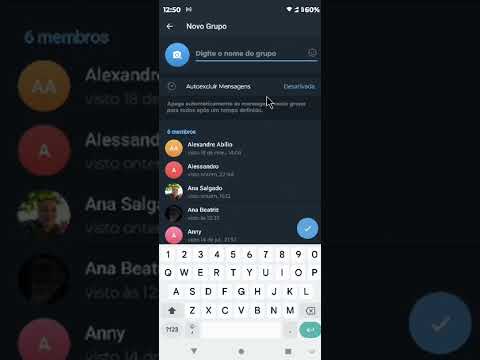 COMO CRIAR GRUPO NO TELEGRAM PELO CELULAR 4
