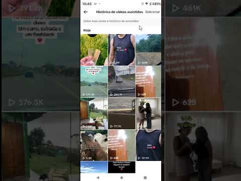 COMO VER O HISTÓRICO DE VÍDEOS NO TIKTOK 4