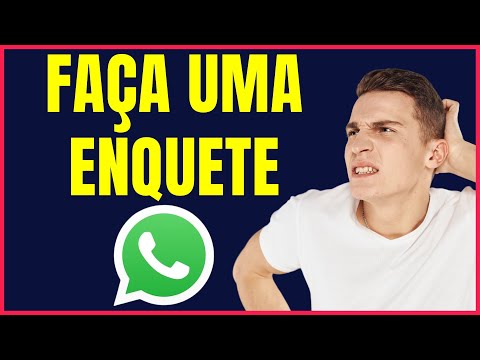 COMO COLOCAR UMA ENQUETE NO WHATSAPP 4