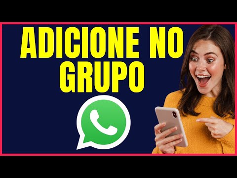 COMO ADICIONAR NO GRUPO DO WHATSAPP 4