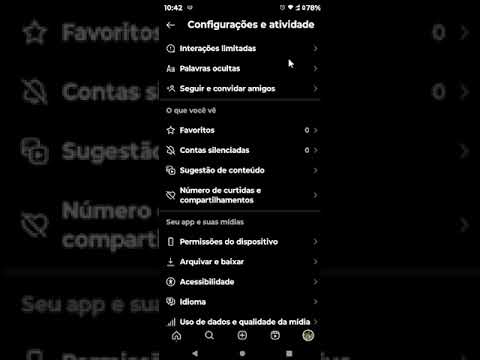 COMO TIRAR TEMA ESCURO NO INSTAGRAM 4