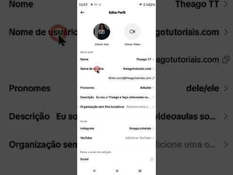 COMO MUDAR NOME DE USUÁRIO NO TIKTOK 4