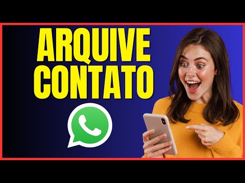 COMO ARQUIVAR CONTATO NO WHATSAPP 4