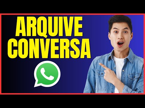 COMO ARQUIVAR CONVERSA NO WHATSAPP 4