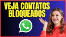 COMO VER OS CONTATOS BLOQUEADOS NO WHATSAPP 4