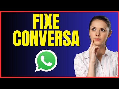 COMO FIXAR CONVERSA NO WHATSAPP 4