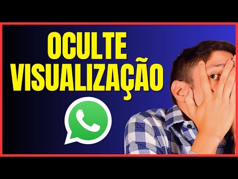 COMO OCULTAR VISUALIZAÇÃO NO WHATSAPP 4