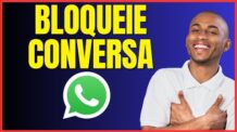 COMO BLOQUEAR CONVERSA NO WHATSAPP 4