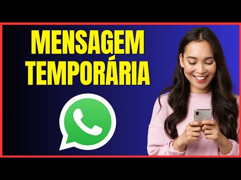 COMO ENVIAR MENSAGEM TEMPORÁRIA NO WHATSAPP 4
