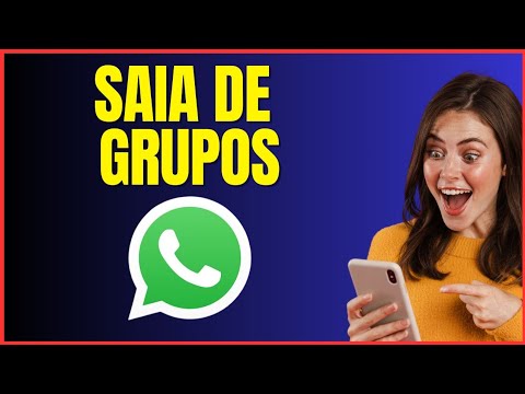 COMO SAIR DE UM GRUPO NO WHATSAPP 4