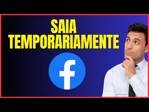 COMO SAIR TEMPORARIAMENTE DO FACEBOOK 4