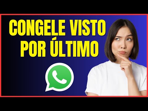 COMO CONGELAR VISTO POR ÚLTIMO NO WHATSAPP PELO CELULAR
