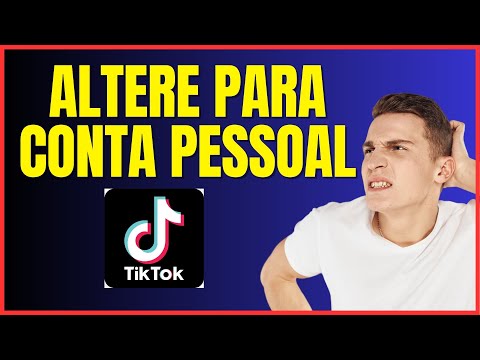 COMO VOLTAR TIKTOK PARA CONTA PESSOAL 4