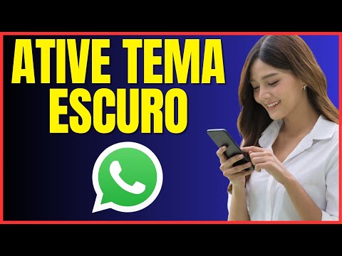 COMO DEIXAR O FUNDO DO WHATSAPP PRETO 4