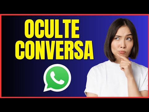 COMO OCULTAR CONVERSA NO WHATSAPP 4