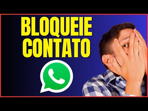 COMO BLOQUEAR ALGUEM NO WHATSAPP