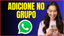 COMO ADICIONAR CONTATO NO GRUPO WHATSAPP