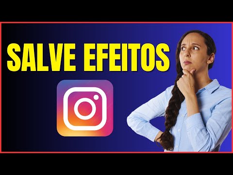 COMO SALVAR EFEITO NO INSTAGRAM PELO CELULAR