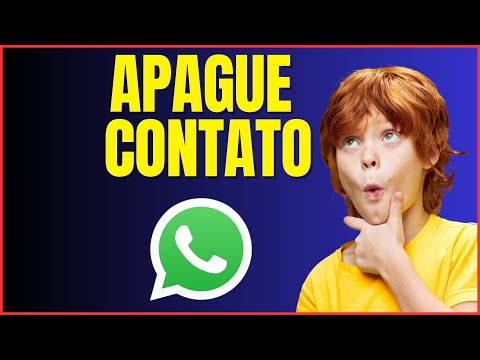 COMO APAGAR UM CONTATO NO WHATSAPP