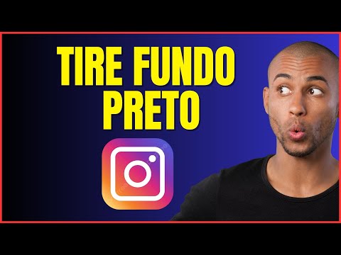 COMO TIRAR FUNDO PRETO DO INSTAGRAM NO ANDROID