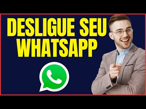 COMO DESLIGAR O WHATSAPP