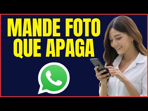 COMO ENVIAR FOTO NO WHATSAPP QUE APAGA