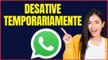 COMO DESATIVAR O WHATSAPP TEMPORARIAMENTE