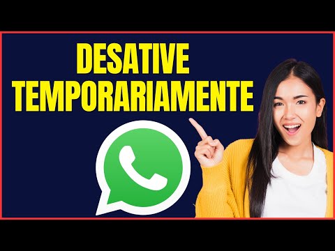 COMO DESATIVAR O WHATSAPP TEMPORARIAMENTE
