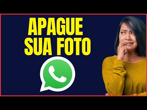COMO APAGAR FOTO DO PERFIL DO WHATSAPP